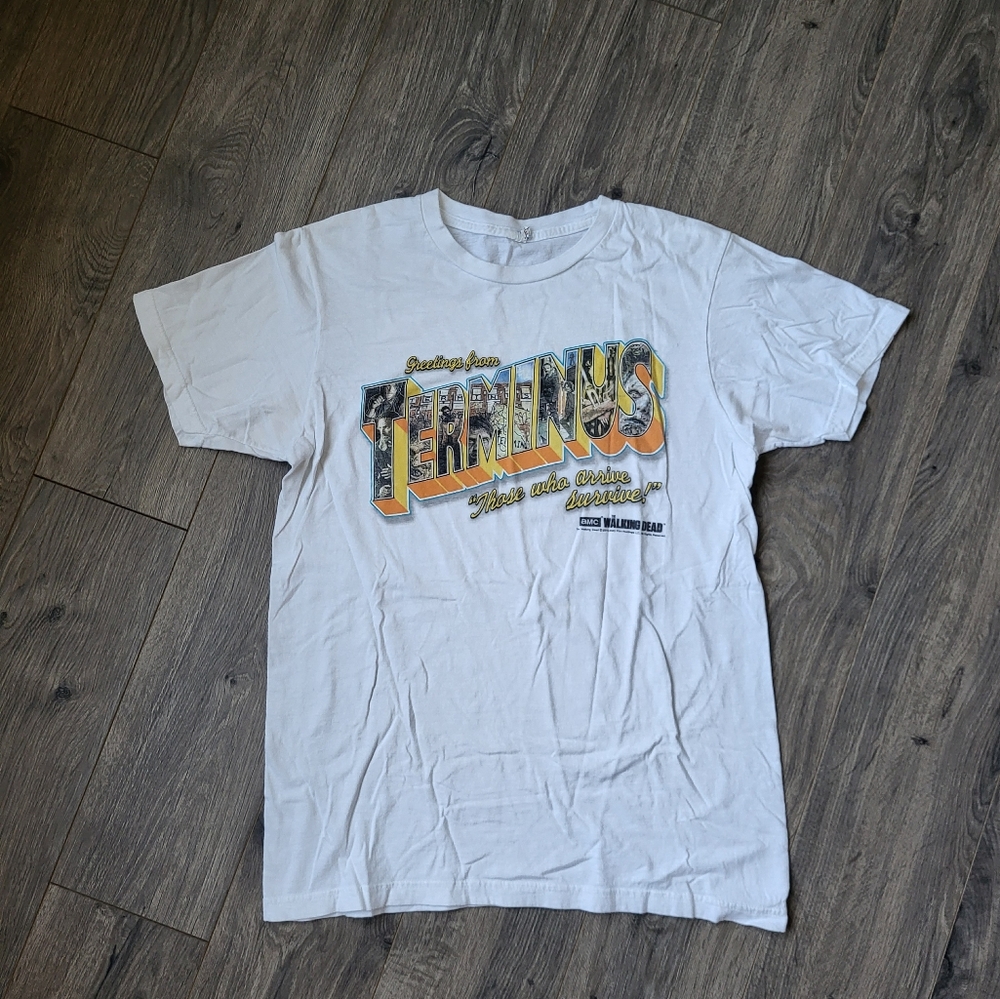 The Walking Dead Terminus T-shirt White